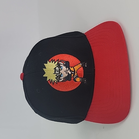 MAD Engine Other - Tokidoki Shonen Jump Naruto Shippuden Anime Red & Black Snapback Hat